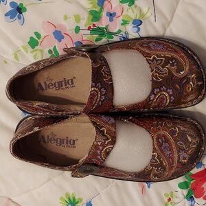 Alegria by PG Lie Paloma Mary Jane shoes, size 38 UK, 7.5 US size.